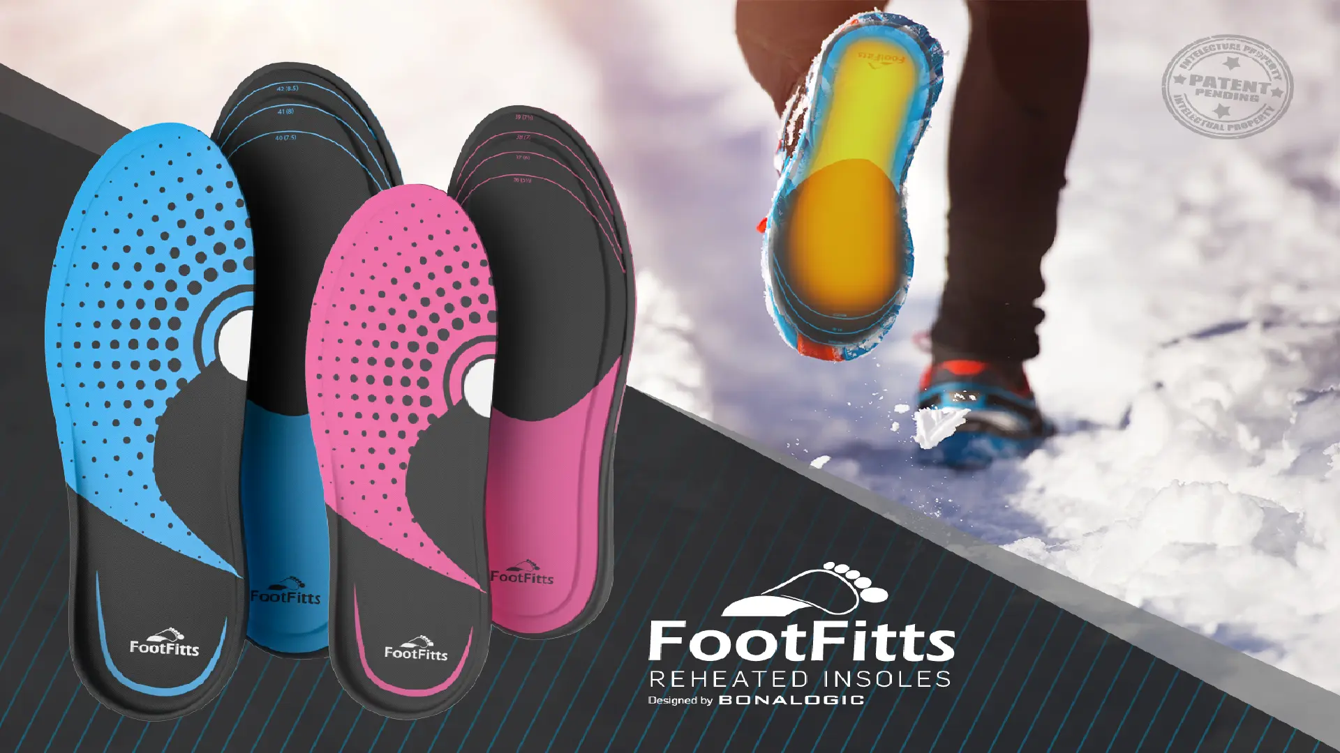 FOOTfit heated insoles