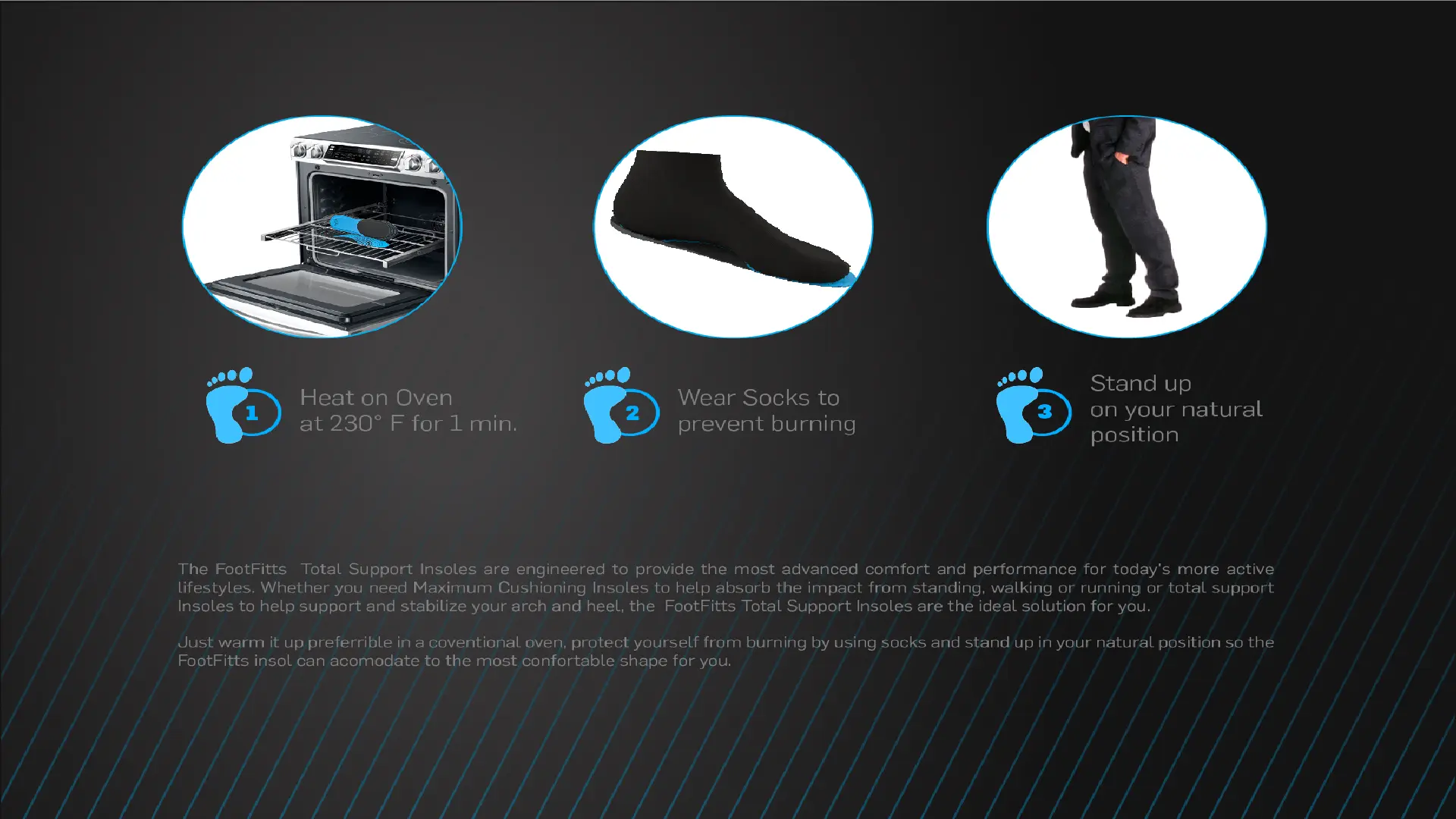 FOOTfit heated insoles presentation slide 4
