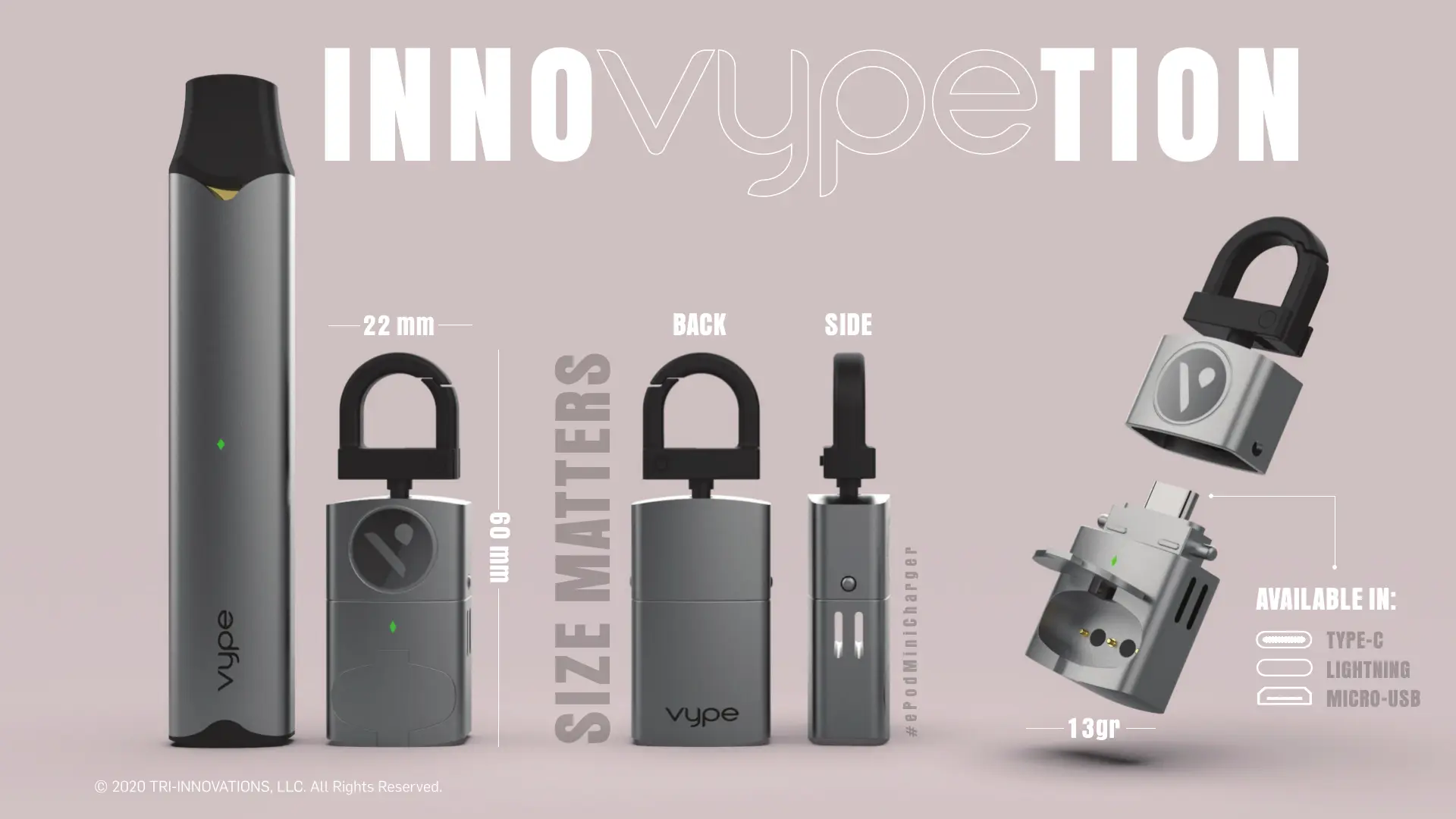 Vype ePod Mini Charger presentation slide 3